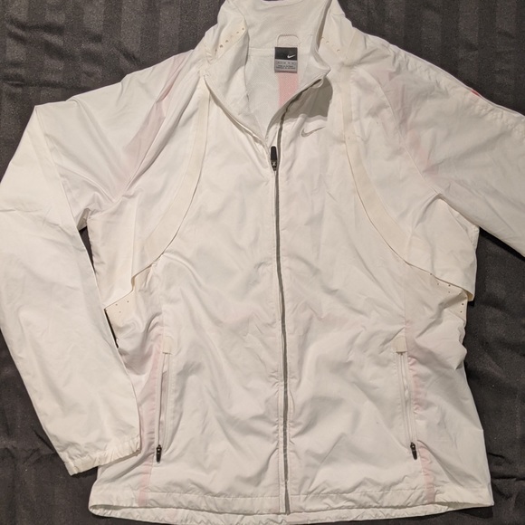 Nike Vintage White Wind Breaker - Sz XL - Picture 2 of 12